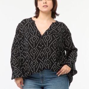 بلوزة Blusa vaporosa crepé