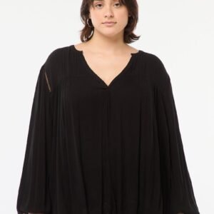 بلوزة Blusa vaporosa crepé
