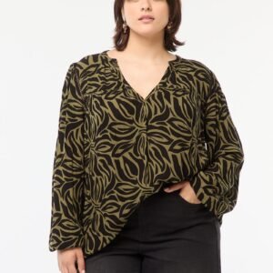 بلوزة Blusa vaporosa crepé