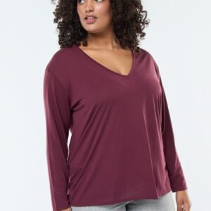 قميص Camiseta básica cuello en V