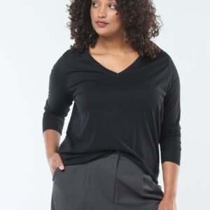 قميص Camiseta de punto en V