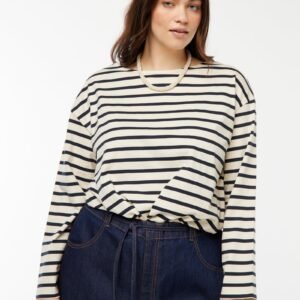 قميص Camiseta marinera oversize