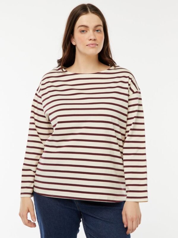قميص Camiseta marinera oversize