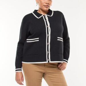 سترة Cárdigan de punto grueso