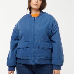 chaqueta-de-algodon-acolchada-con-ondas-verticales-azul-czd11_2_hd3 معطف وطوپ Chaqueta algodón