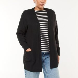 chaqueta-larga-de-punto-con-2-bolsillos-negro-dvc16_1_hd1 سترة Chaqueta larga de punto