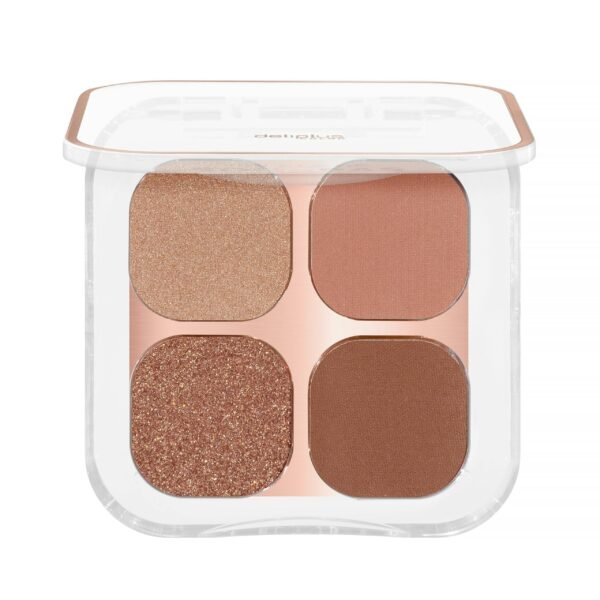 لوحة ظلال العيون Paleta sombras de ojos Deliplus 10 rosados