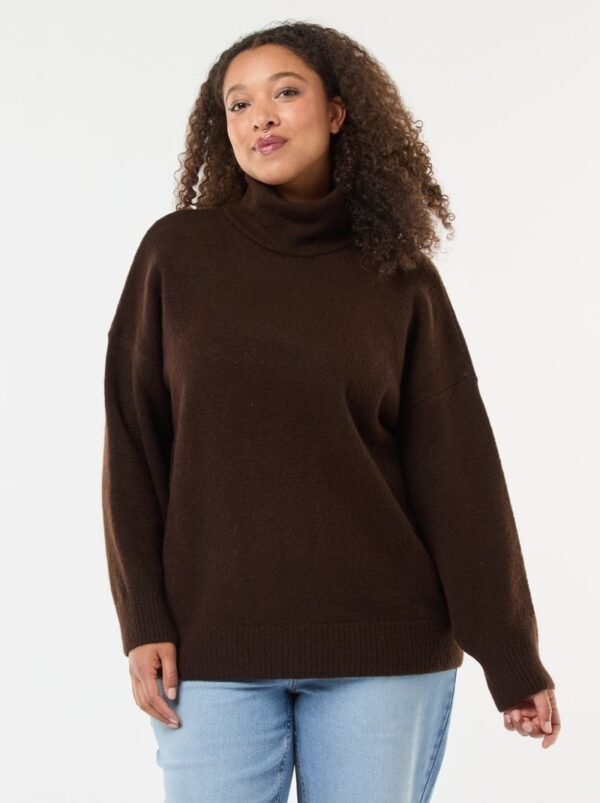 تريكو Jersey alto con abertura