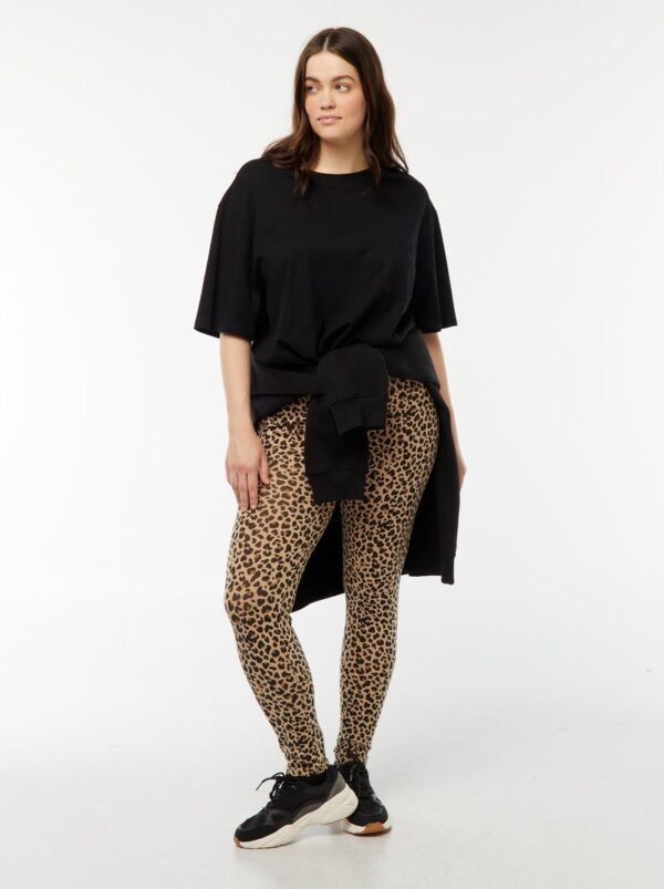 بنطلون Legging largo de leopardo