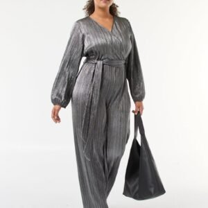 mono-de-pernera-ancha-en-punto-plisado-gris-fkw20_1_hd2 مونو Mono de pernera ancha