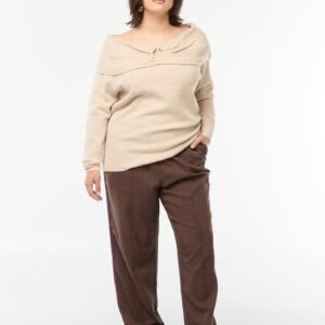 بنطلون Pantalón recto de cuadros