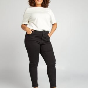 pantalon-skinny-elastico---5-bolsillos---l30-negro-acf89_1_hd1 جينز Pantalón skinny elástico