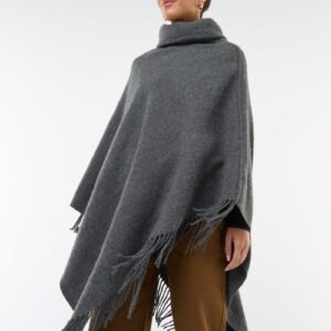 بونشو فيرو Poncho con flecos
