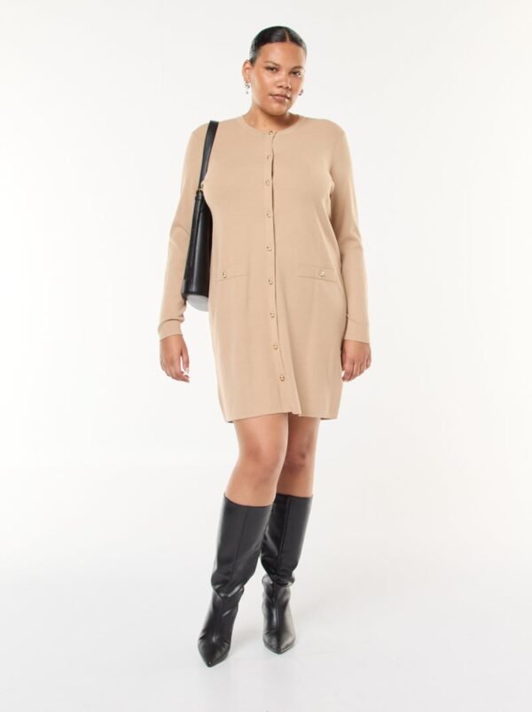 فستان Vestido de punto fino