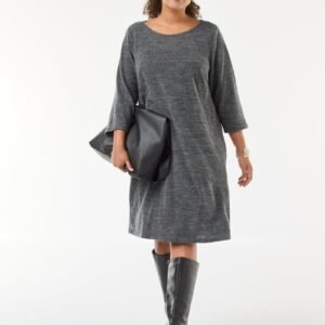 vestido-tipo-jersey-only-carmakoma-gris-fec20_1_hd2 فستان Vestido tipo jersey