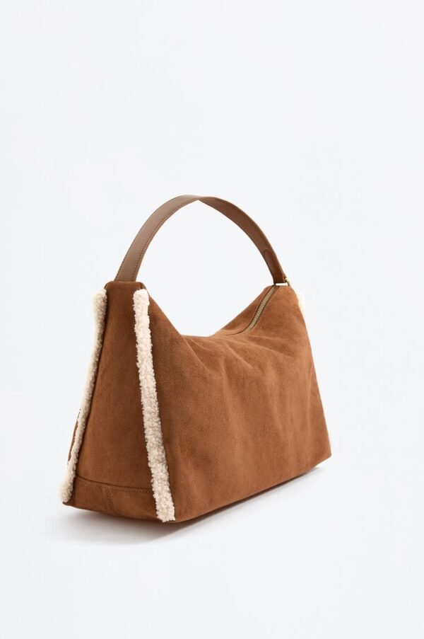 حقيبة Bolso suede borrego