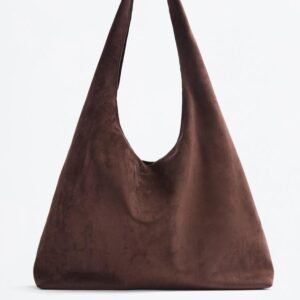 حقيبة Bolso shopper suede