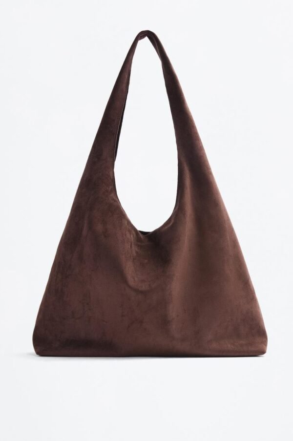 حقيبة Bolso shopper suede
