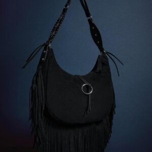 حقيبة Bolso hombro efecto suede