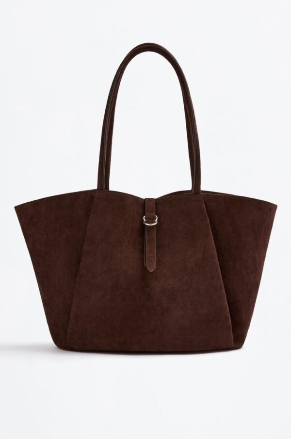 حقيبة Bolso shopper suede