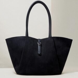 1432169004001-A7 حقيبة Bolso shopper suede cinturón