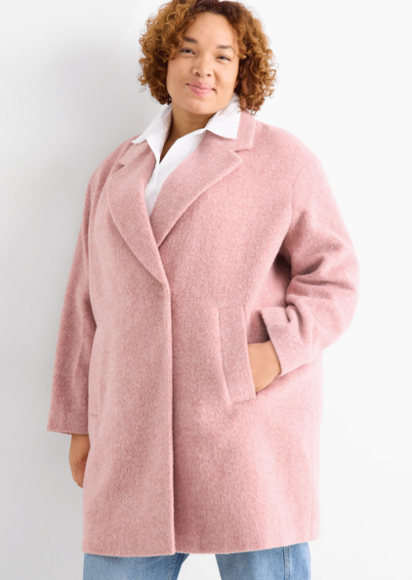 معطف Abrigo rosa