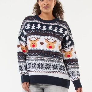 تريكو Jersey navideño en jacquard