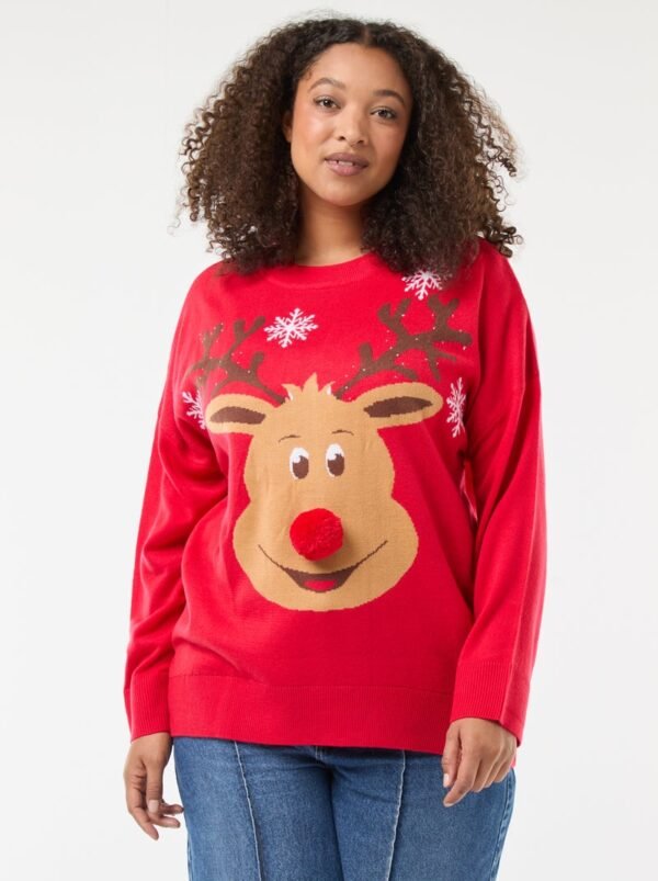 تريكو Jersey navideño estampado