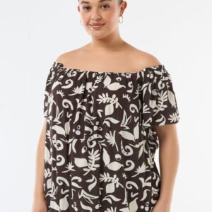 blusa-fluida-crepe-de-manga-corta-azul-ffb55_1_hd1 بلوزة Blusa fluida crepé