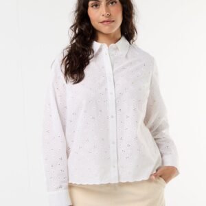 بلوزة Camisa con bordado inglés