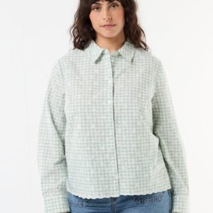 بلوزة Camisa con bordado inglés