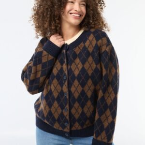 سترة Cárdigan de punto grueso