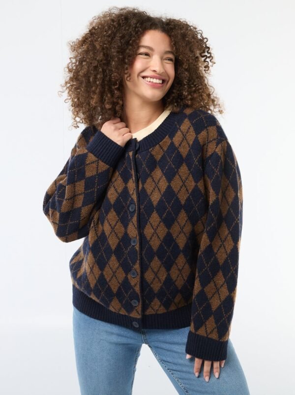 سترة Cárdigan de punto grueso