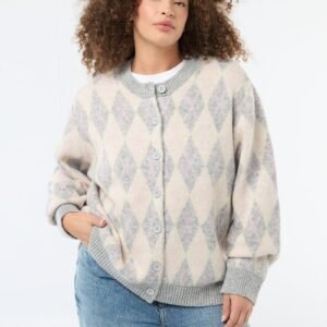 سترة Cárdigan de punto grueso