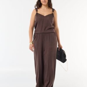 بنطلون Pantalón ancho de lino