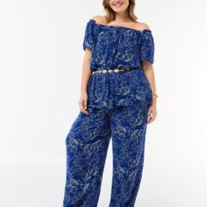 بنطلون Pantalón ancho de punto