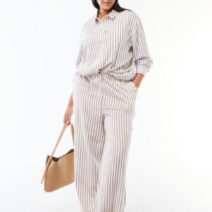 بنطلون Pantalón de lino mezclado