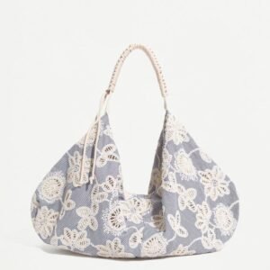 حقيبة Canvas bordado