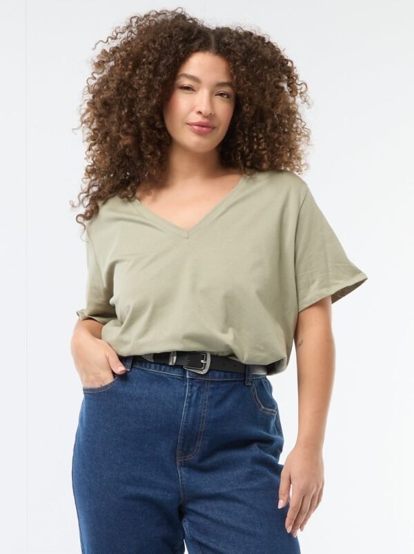 تيشرت Camiseta de cuello en pico