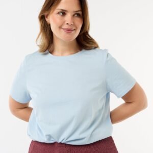 camiseta-de-punto-de-manga-corta-azul-clc08_17_hd1 تيشرت Camiseta de punto