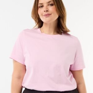 camiseta-de-punto-de-manga-corta-rosa-clc08_19_hd1 تيشرت Camiseta de punto