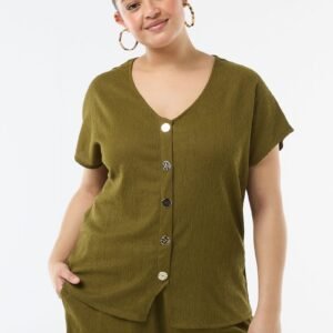 camiseta-de-tirantes-con-botones-dorados-verde-fct78_2_hd1 تيشرت Camiseta de tirantes