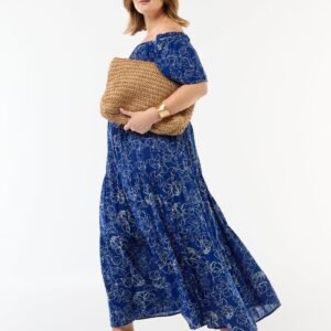 falda-midi-de-crepe-azul-fje38_1_hd1 تنورة Falda midi de crepé