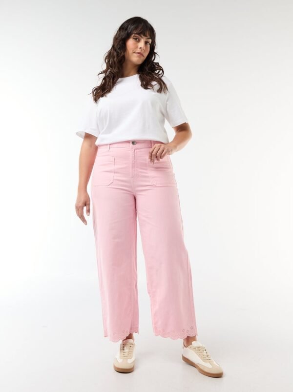 جينز Vaquero de pierna ancha