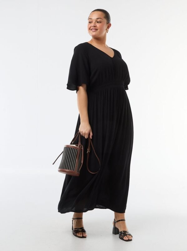 فستان Vestido de tejido crepé