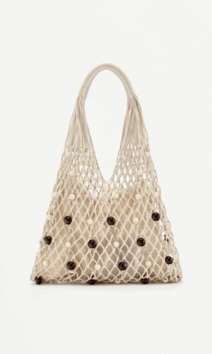 14122890002-A1 حقيبة Bolso saca macramé