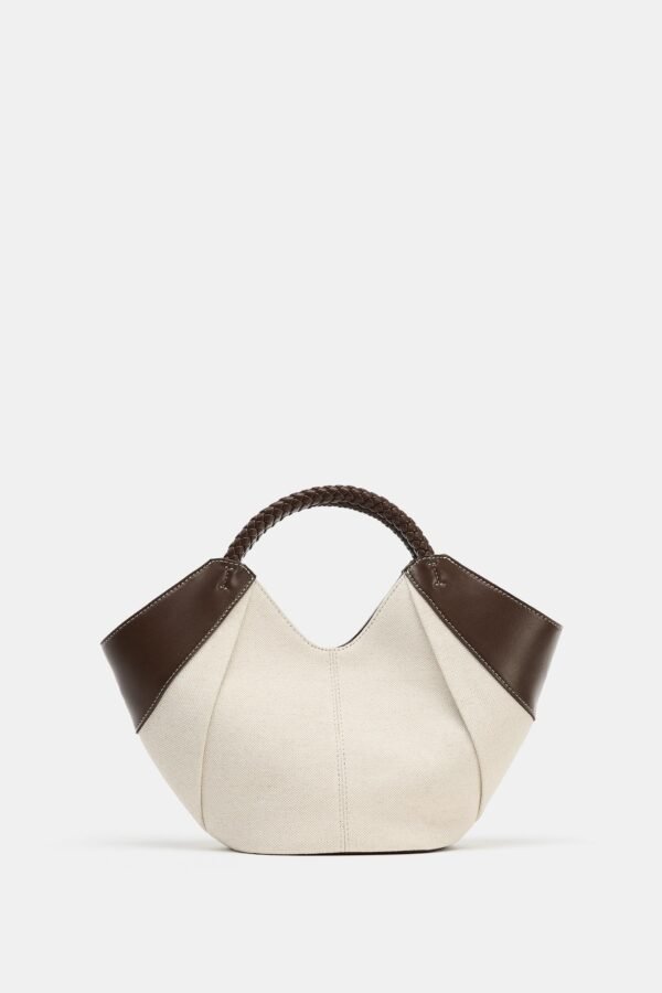 ZARA BOLSO CANVAS