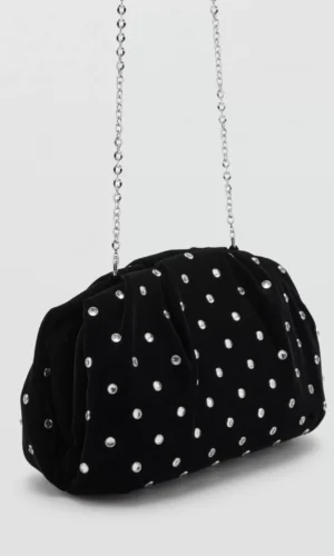 27031236-99-052 MANGO Bolso clutch strass