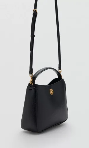 MANGO Bolso metálico