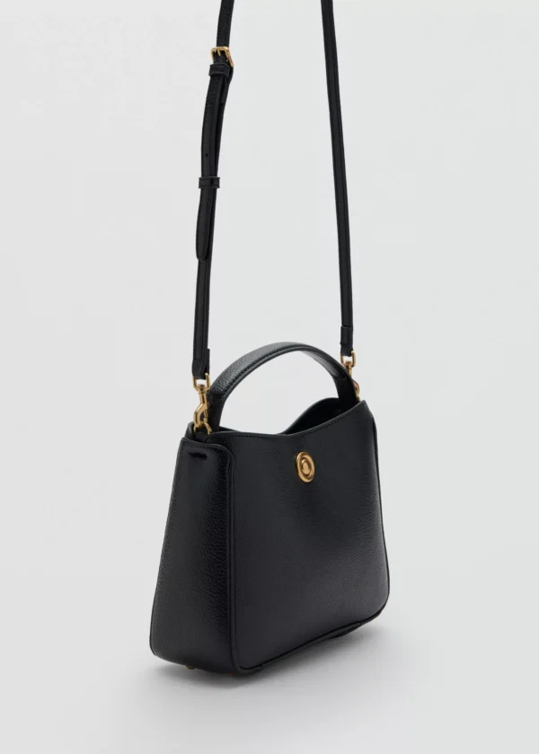 MANGO Bolso metálico